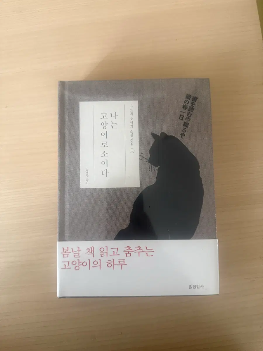 새상품 나쓰메 소세키 나는 고양이로소이다 소설책
