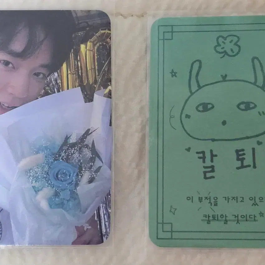 박지훈 연시은 포카 양도