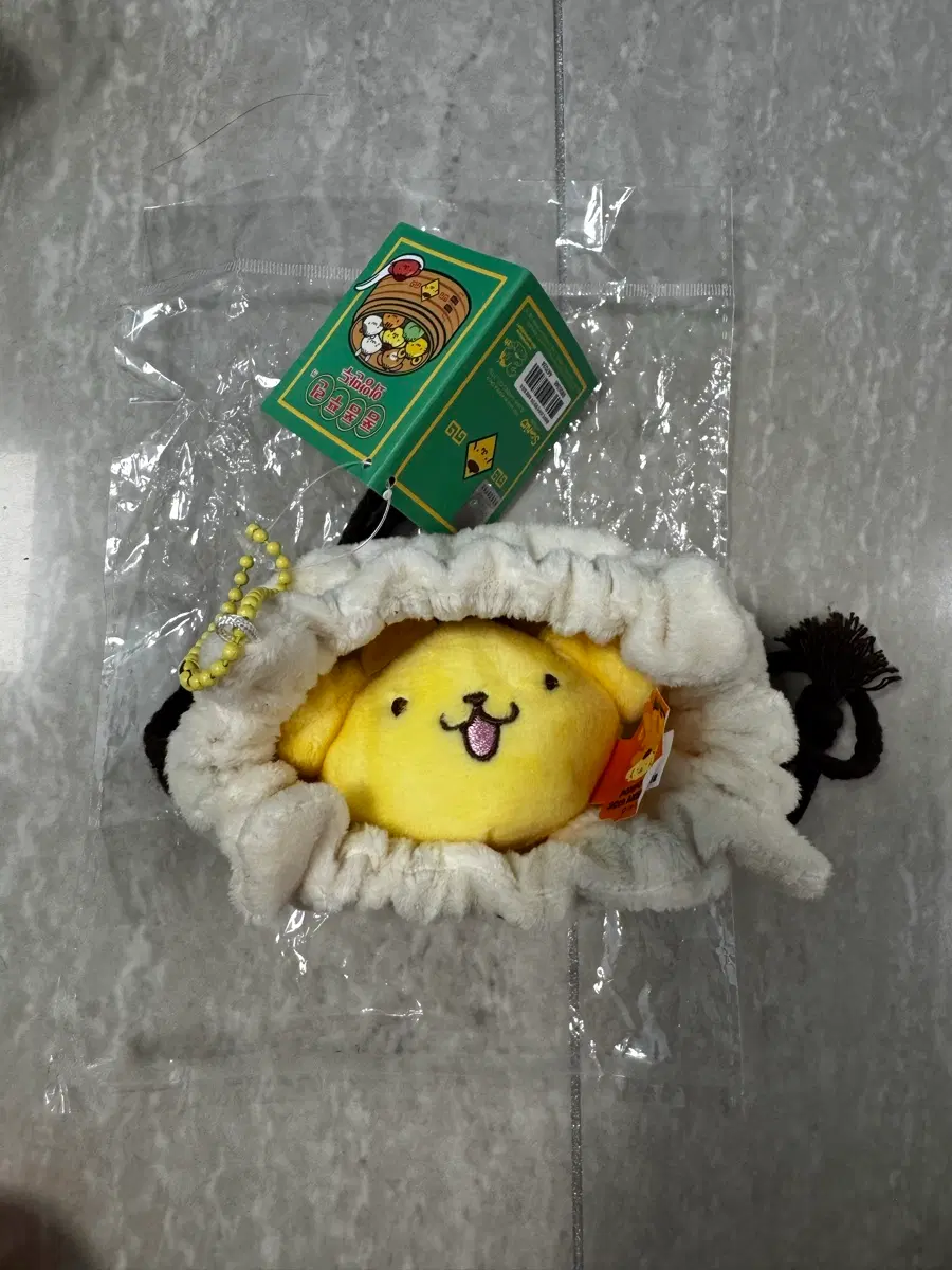 폼폼푸린 와앙만두 만두속재료 키링 인형 판매