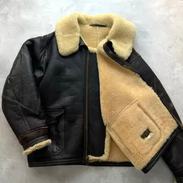 레어 42사이즈 Willis&Geiger M-444 무스탕 자켓 XL