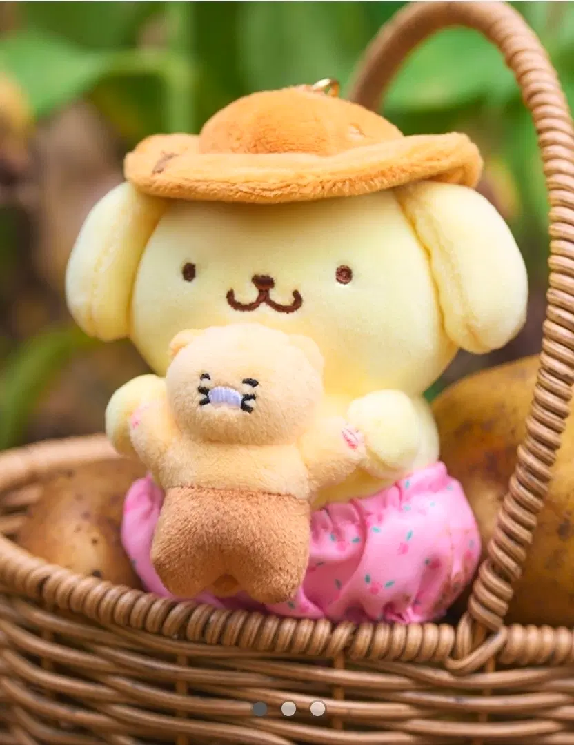 폼폼푸린 춘식이 인형 키링 카카오프렌즈