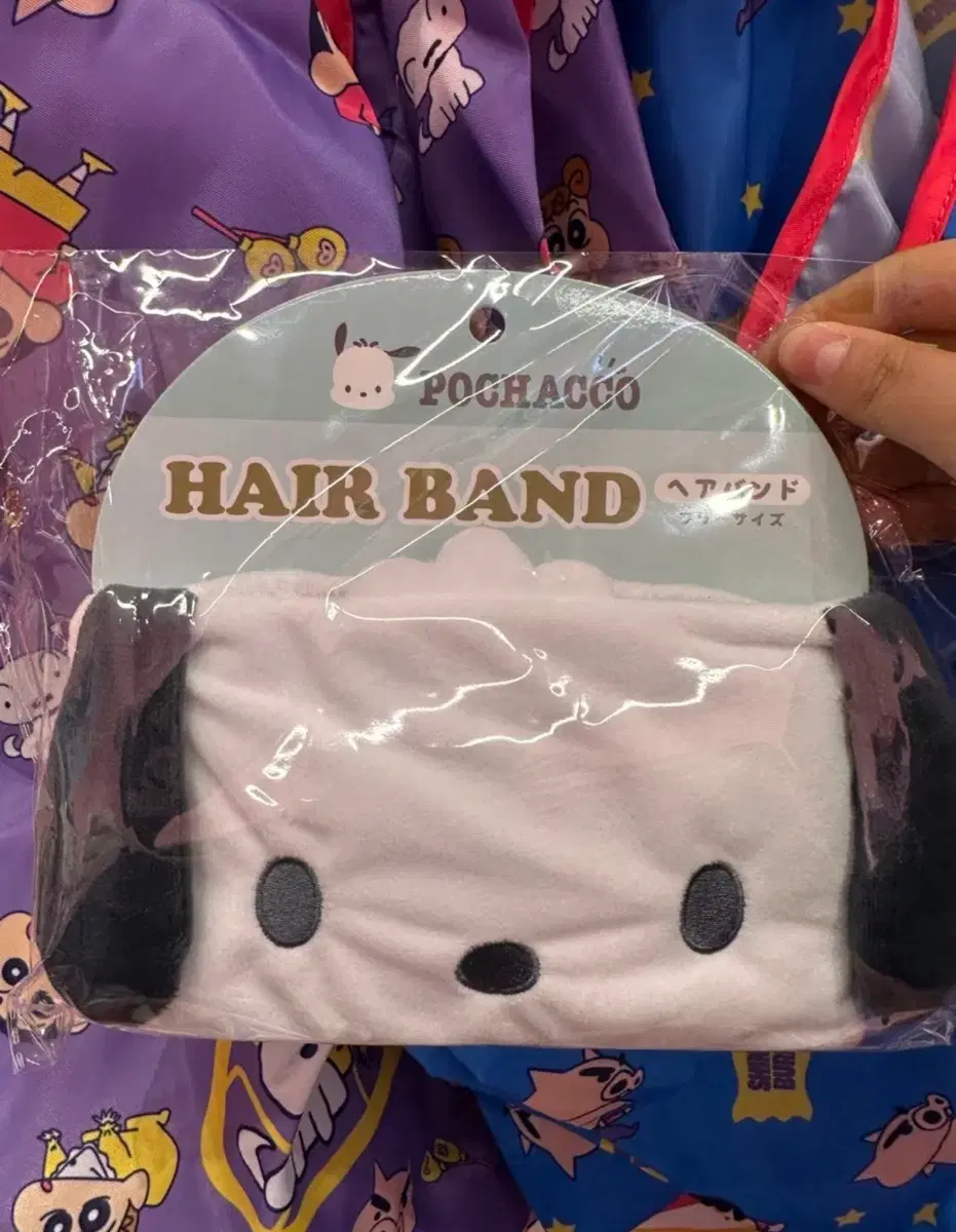 (일본 정품) 미개봉 산리오 포차코 헤어밴드 코스프레 굿즈