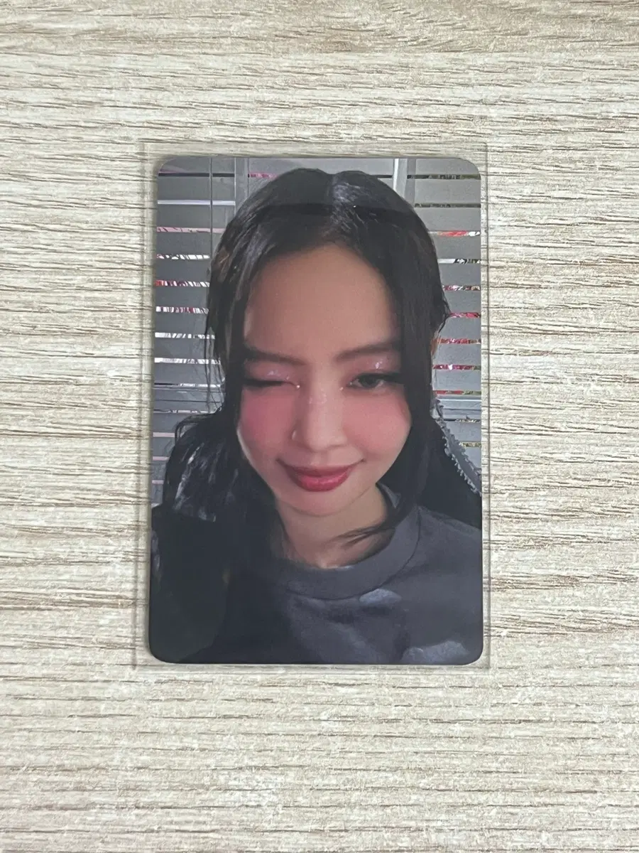 블랙핑크 제니 본핑크 멤버십 포카