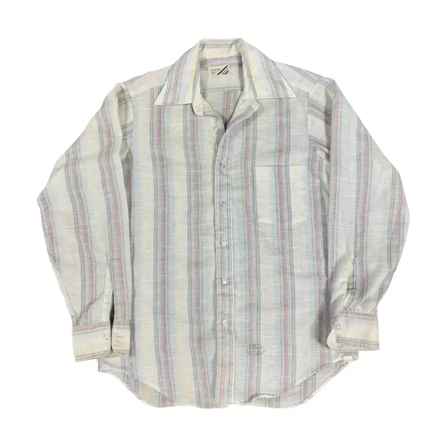 빈티지 60s/70s 벤처 파스텔 스트라이프 셔츠 Venture Shirt