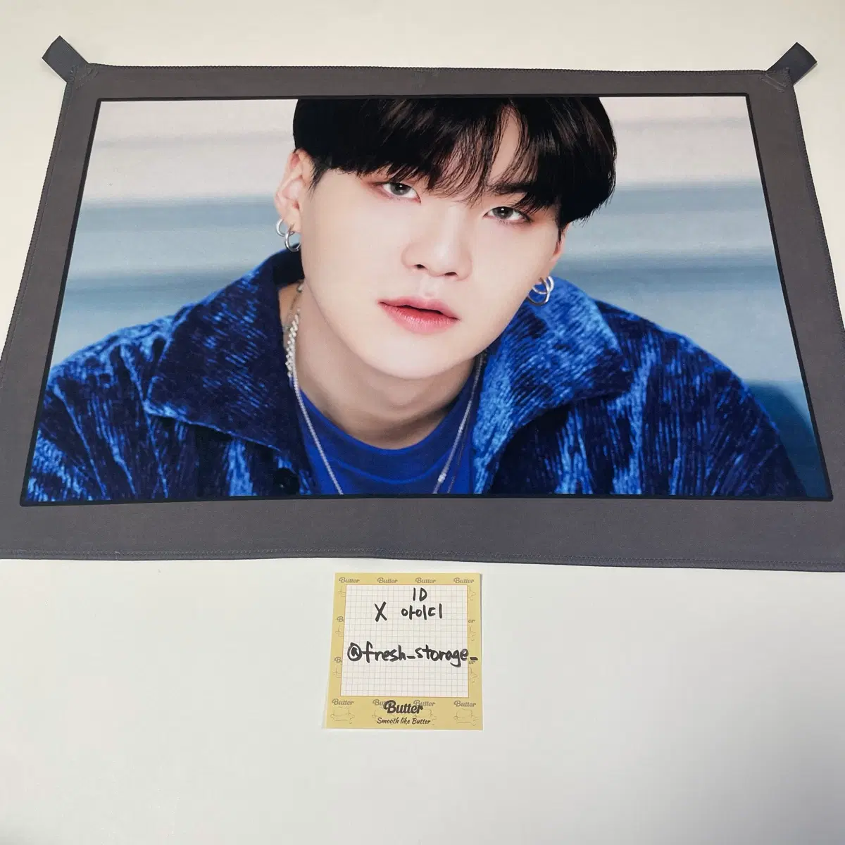 BE 패브릭 포스터 윤기 슈가 SUGA BTS 방탄소년단