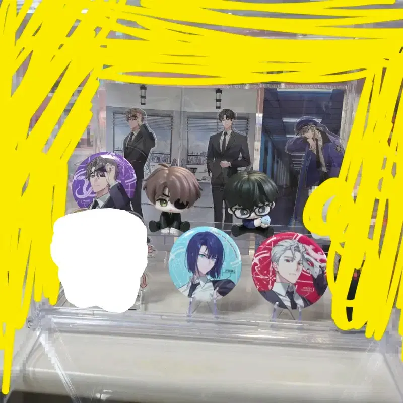 일괄) 괴담출근 모두앉아 피규어 포도 & 사헌