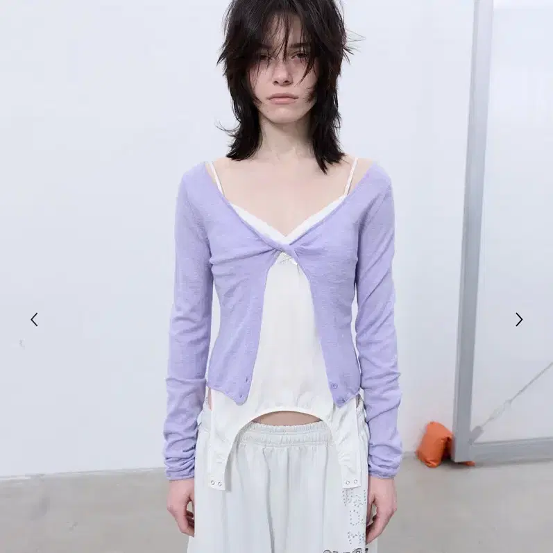 LCDC TWO-WAY KNIT TOP (LAVENDER)