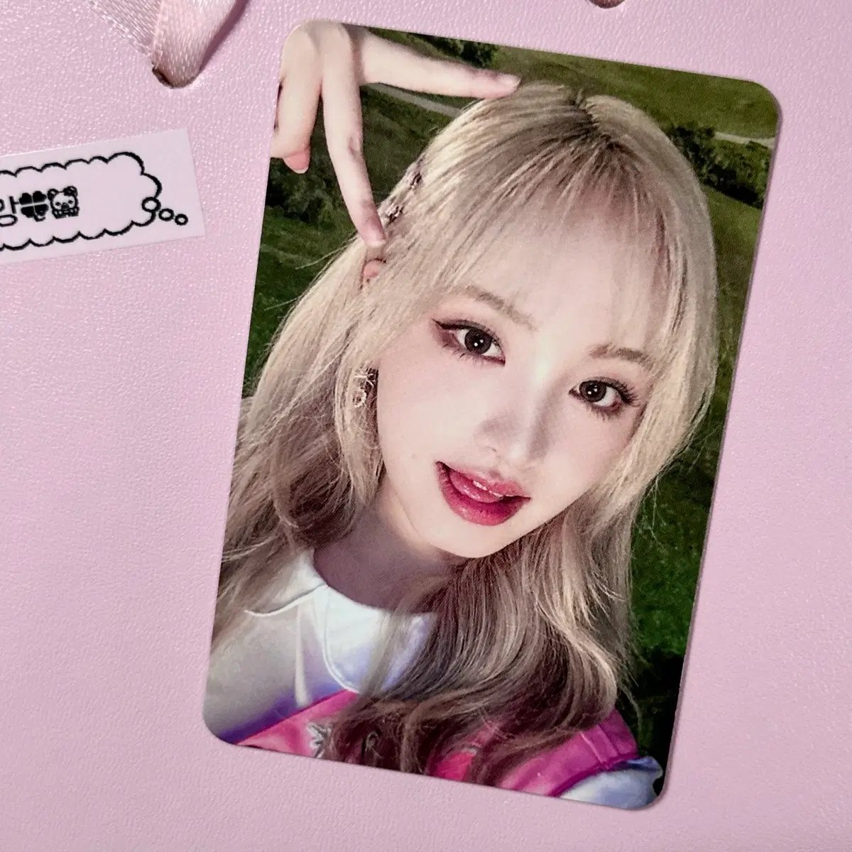 아이브 다이브키트 스카우트 리즈 포카