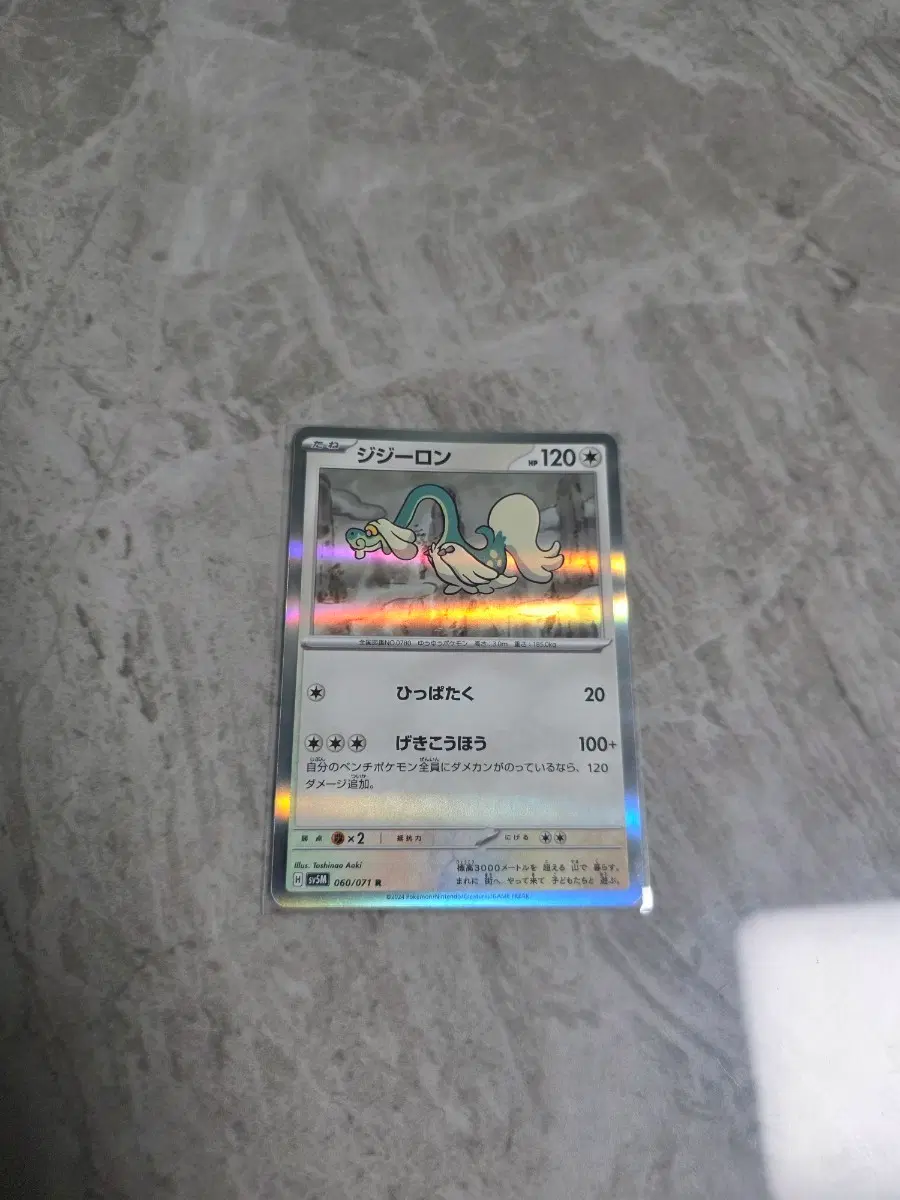 포켓몬카드[일판] 할비롱 홀로