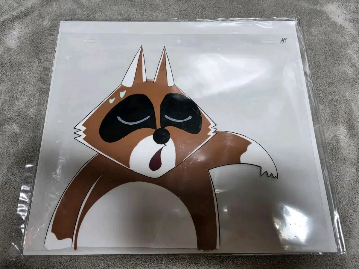 보노보노 너부리 셀화 미전시품