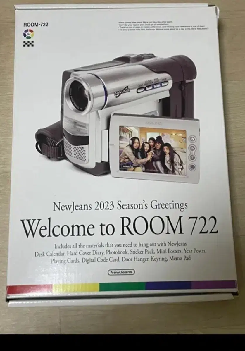포카포함)뉴진스 2023 시즌 그리팅 웰컴 투 룸 722 판매
