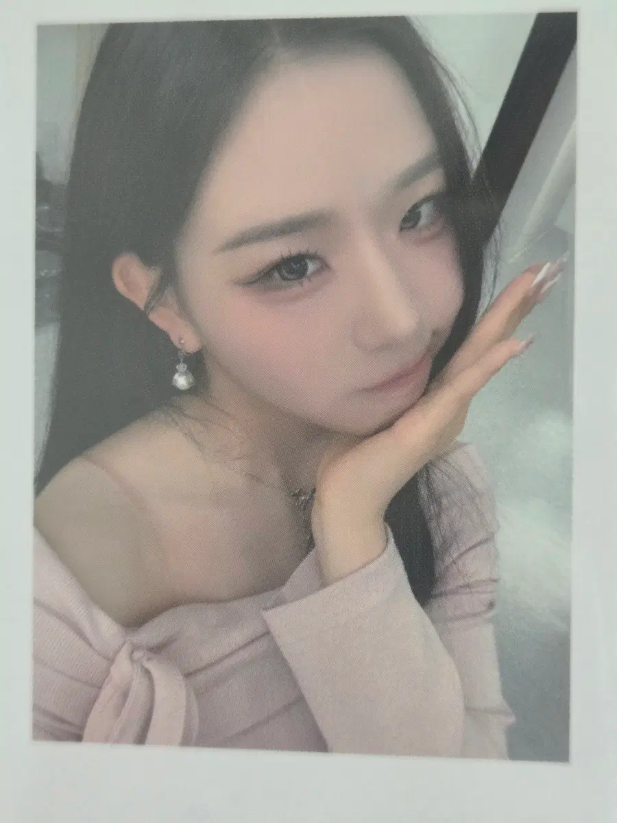 트리플에스 미공포 포토카드 포카 채연