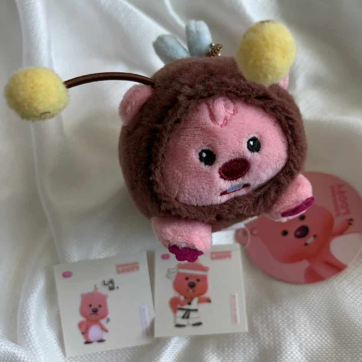 꿀벌 루피 인형 & 띠부씰