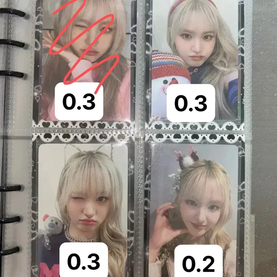 아이브 리즈 포카 판매 교환 / 가을유진원영레이이서공방앨범양도