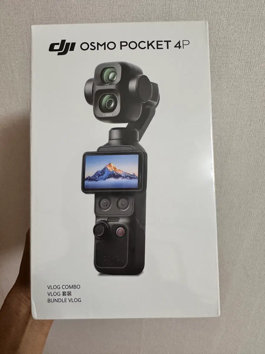 DJI 오즈모 포켓 4P 브이로그 콤보