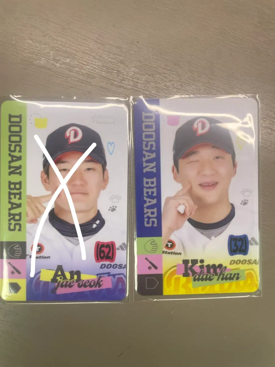 두산 f4 김대한 포카