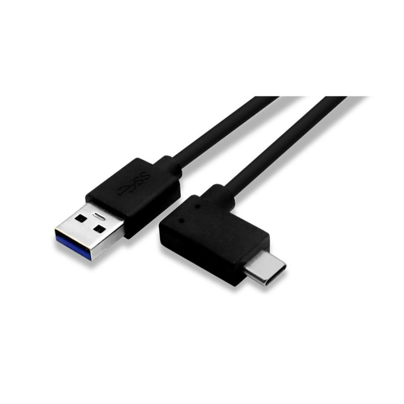 USB-A 3.0 to C 타입 90도 꺾임 고속 충전 케이블 1m