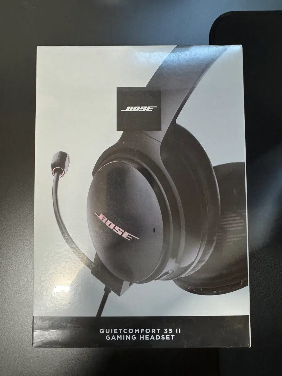 보스 QC35 2세대 게이밍 헤드셋 블랙