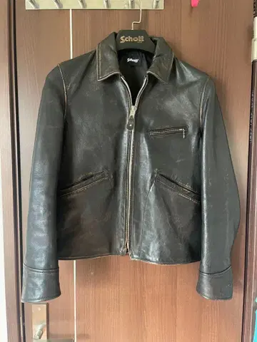 SCHOTT 샷 LEATHER SPORTS JACKET