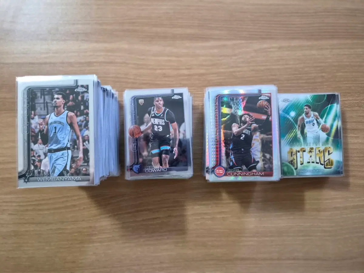 2025-26 Topps Chrome Basketball Update 총 279장 일괄