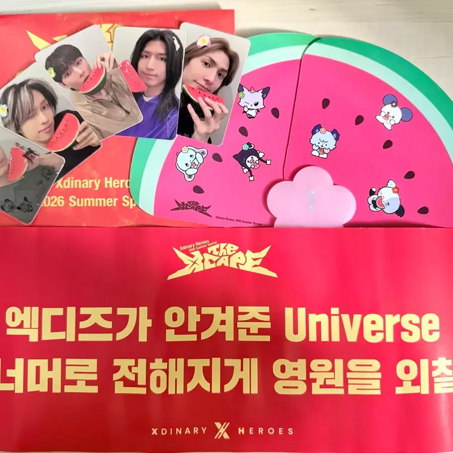 엑디즈 썸머콘 첫콘 입장키트
