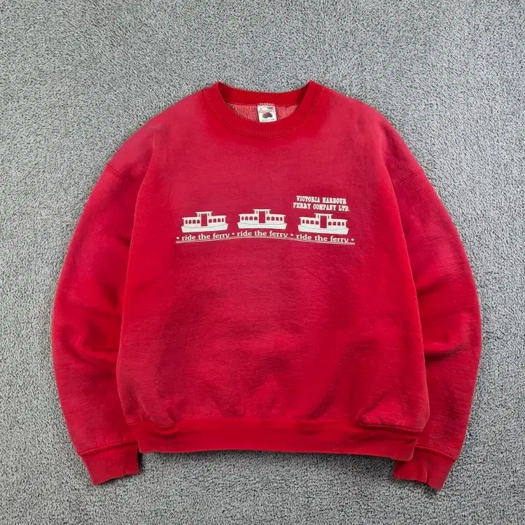 90's USA 프룻오브더룸 맨투맨 스웻셔츠 (XL)/ 13545