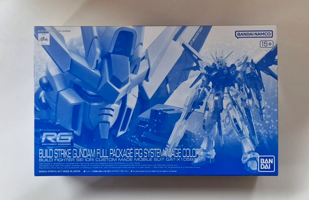 반다이 [RG] 빌드 스트라이크 풀패키지 (RG 시스템 이미지 컬러)