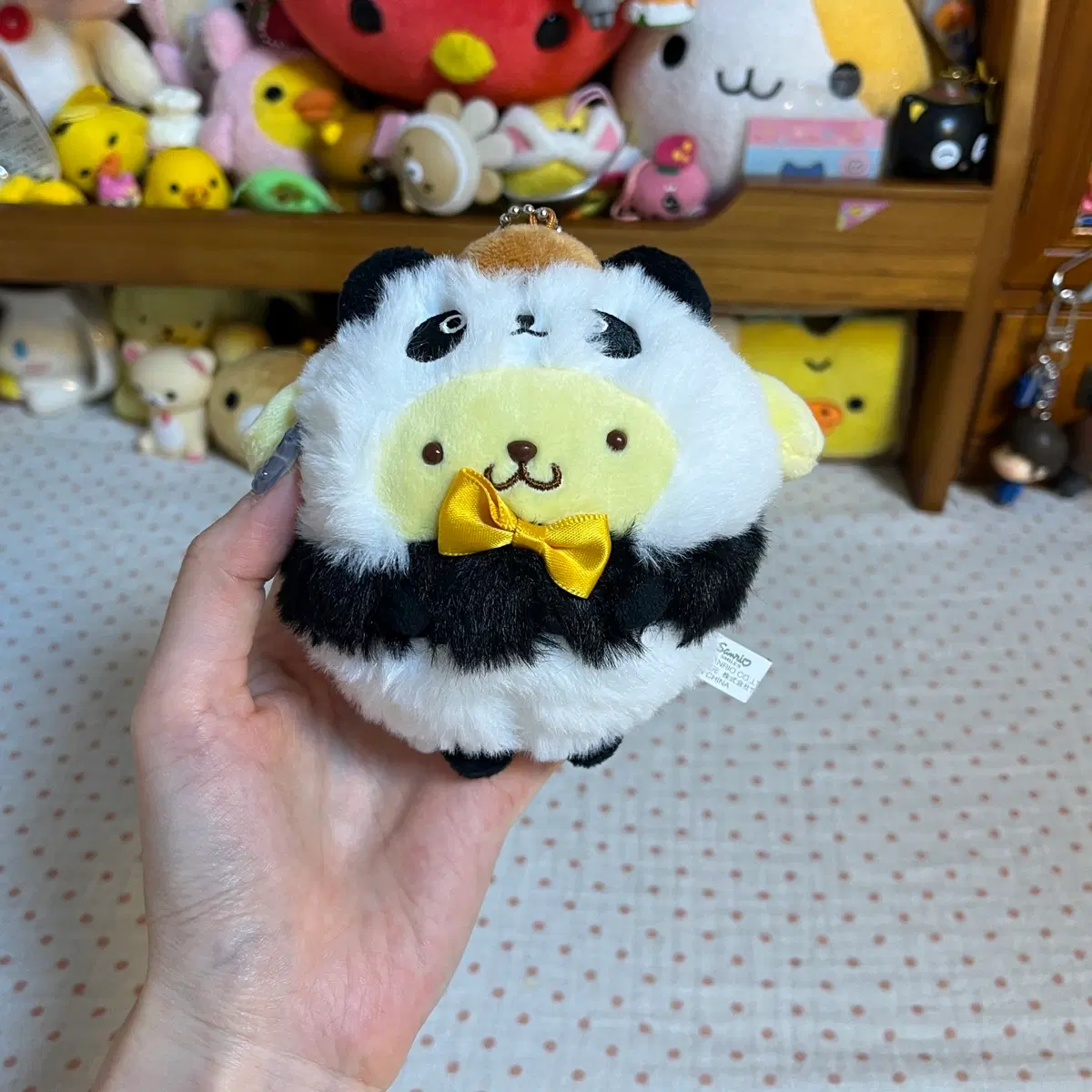 폼폼푸린 팬더 인형