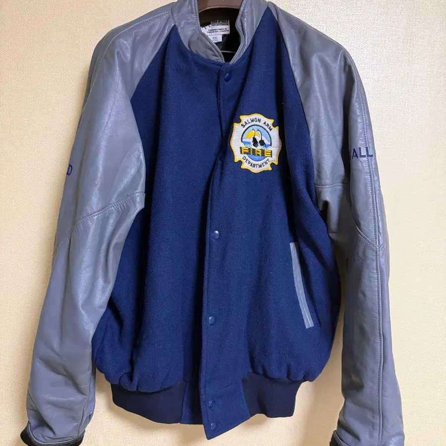 빈티지 90s 울 바시티 자켓 (2XL)