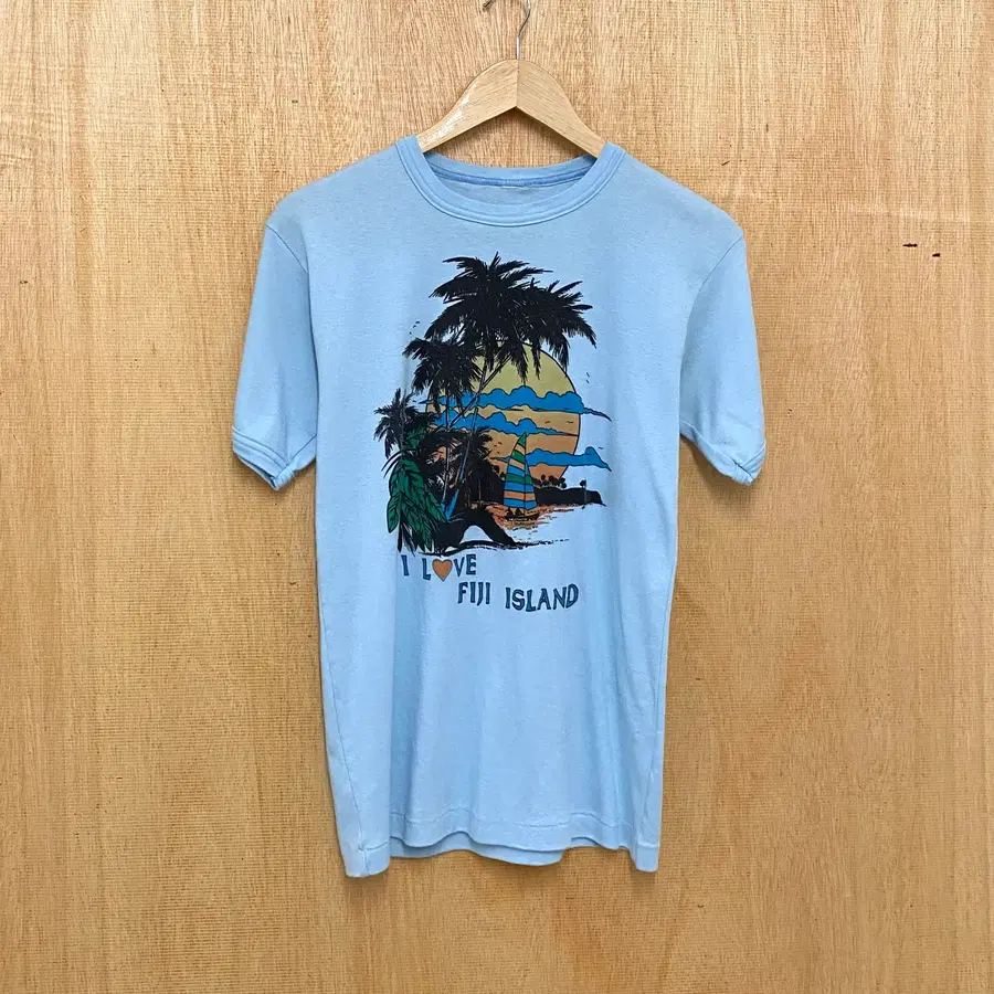 90s I LOVE FIJI ISLAND 아이러브 피지아일랜드 티셔츠