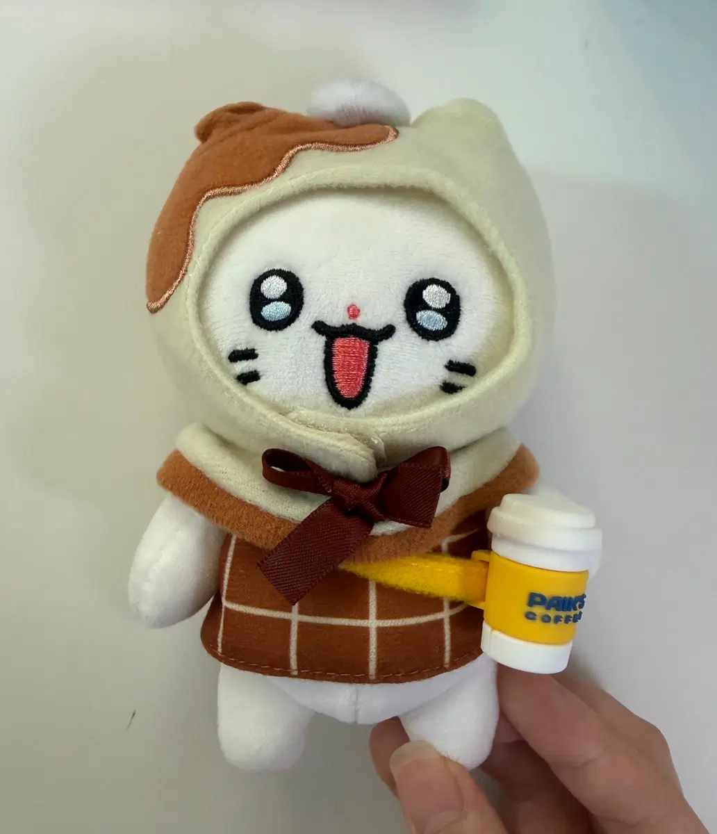 냐한남자 춘배 빽다방 인형 키링