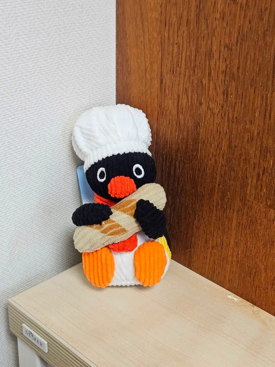 핑구 셰프 요리사 빵 파티쉐 인형 빵 바게트 인형 키링