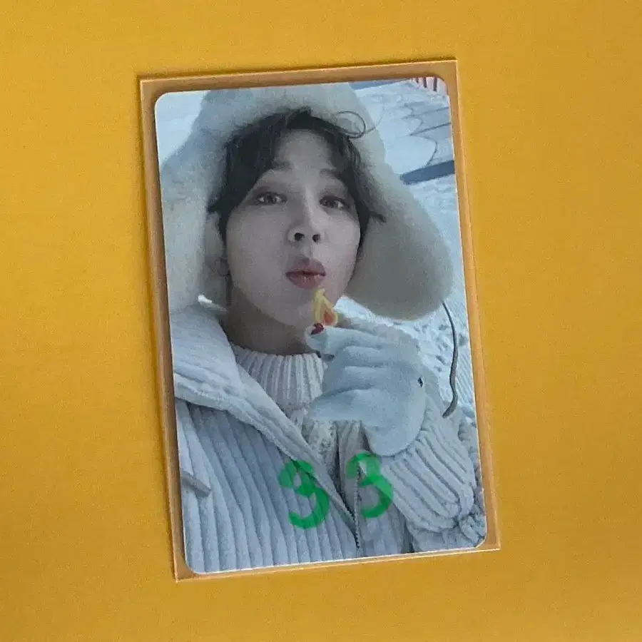 윈터패키지 지민 윈패 지민 방탄소년단