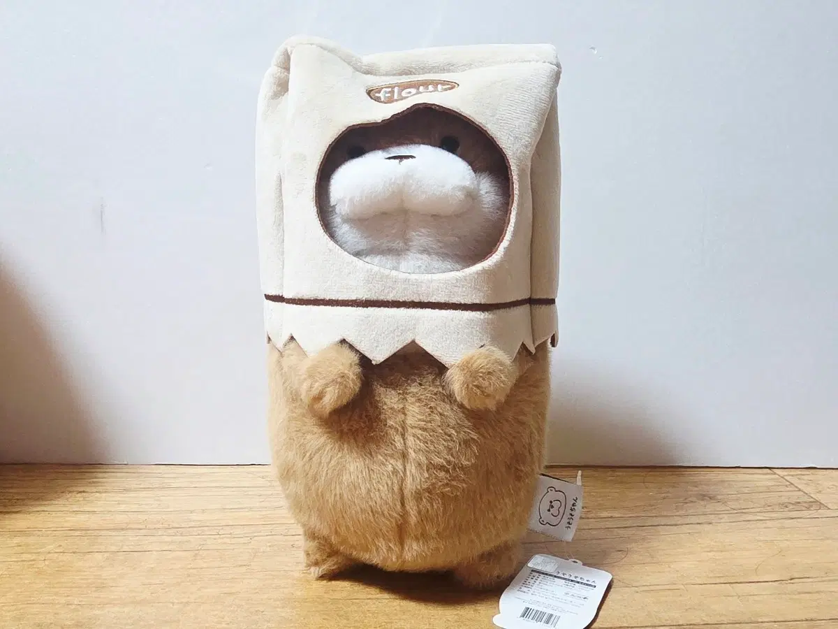 밀가루 우소우소짱 브라운 27cm 인형