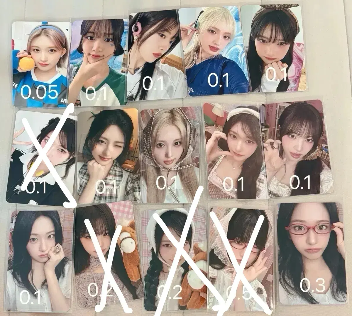 아이브 시그 포카 판매 합니다