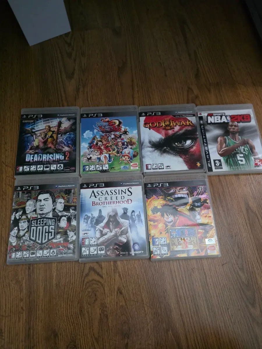 PS3 게임 타이틀 7종 일괄35000원에팝니다