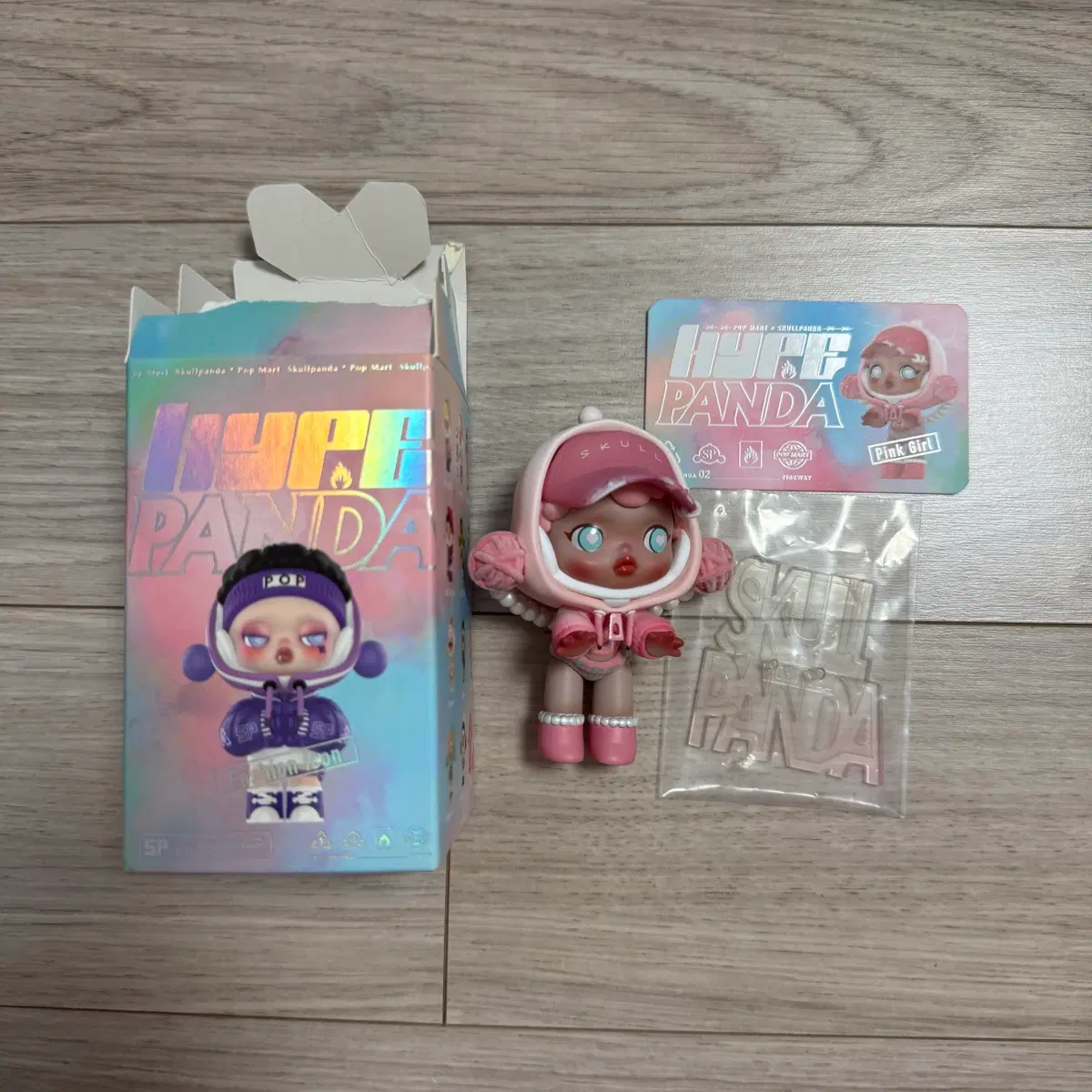 팝마트 스컬판다 핑크걸