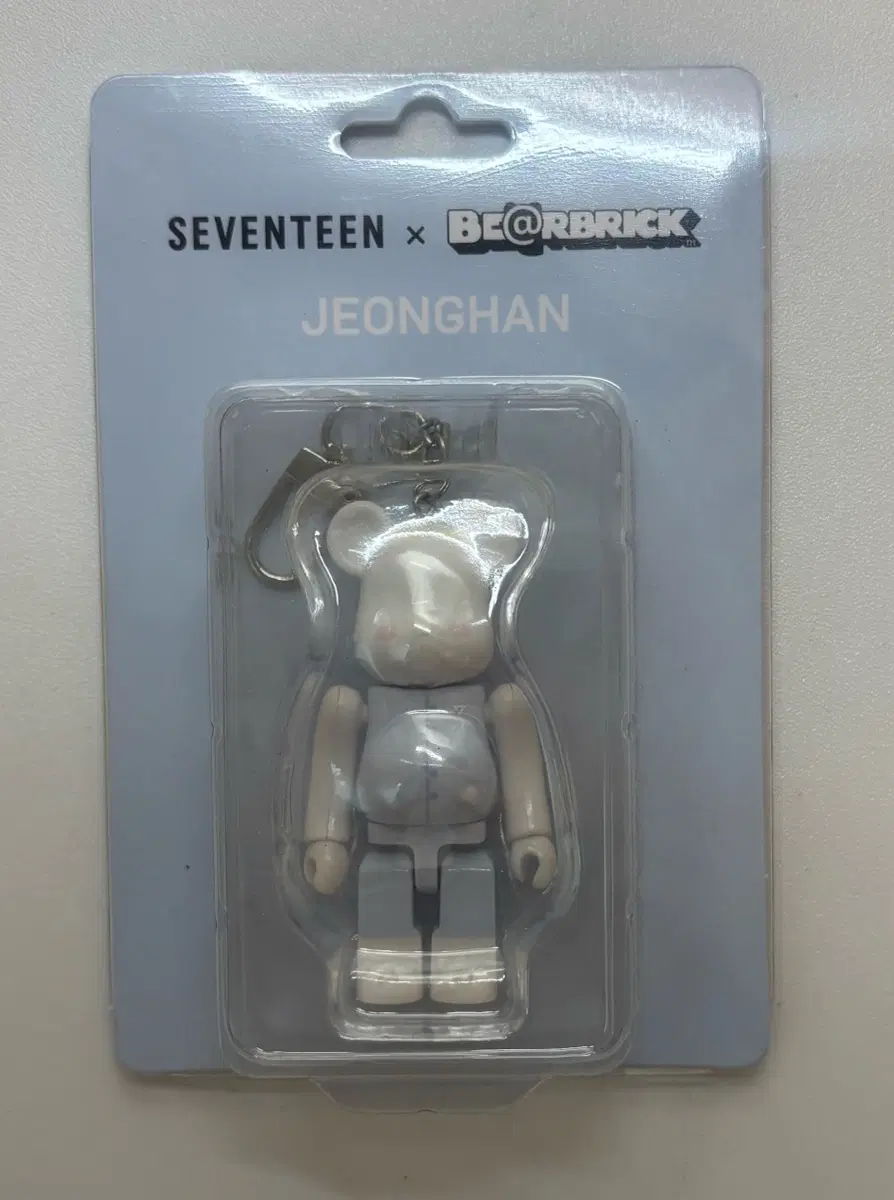 세븐틴 정한 베어브릭 100%
