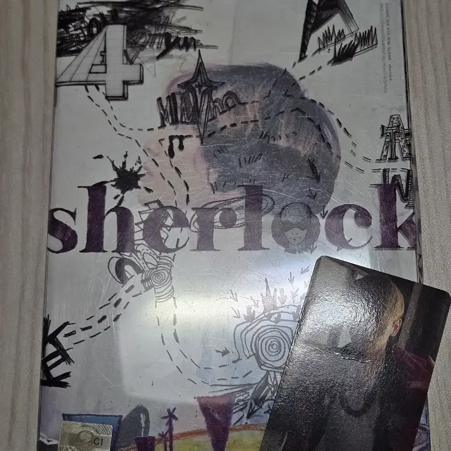 샤이니 셜록 Sherlock 앨범 포카 포토카드
