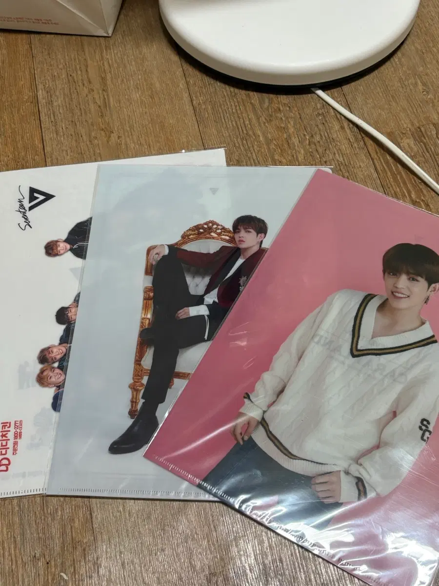 세븐틴 에스쿱스 공식굿즈 L자 파일 일괄판매