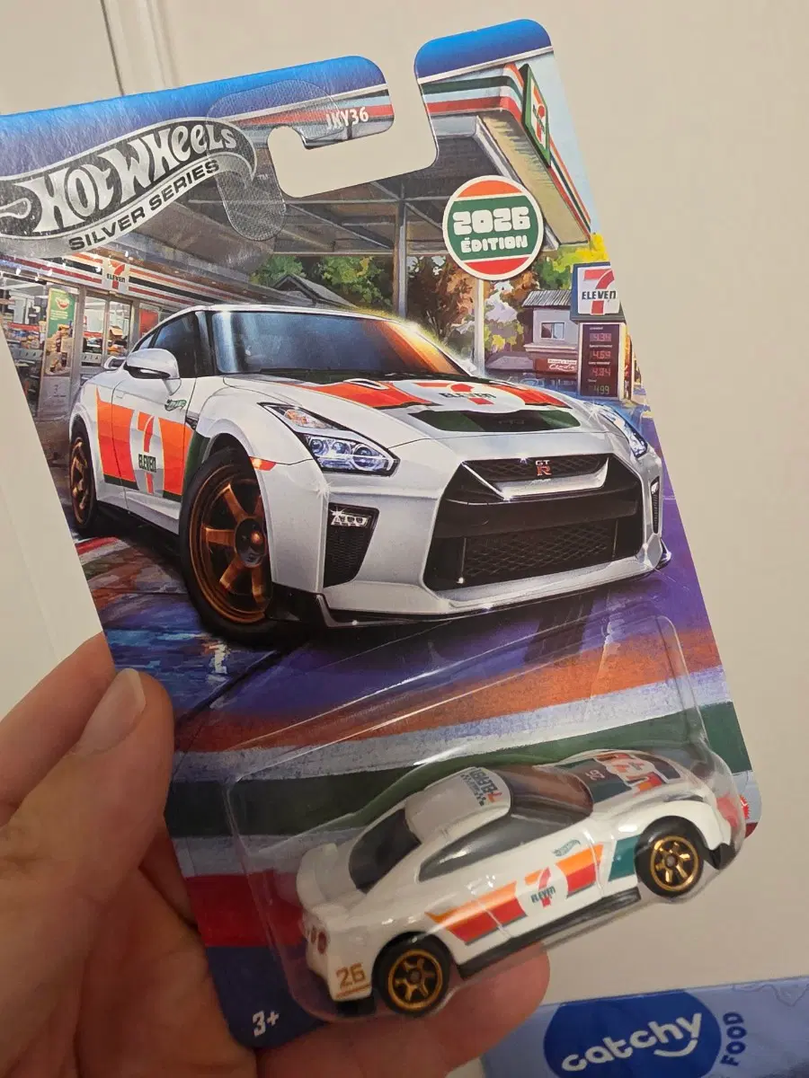 (미개봉)핫휠 7-Eleven 한정 Nissan GT-R R35