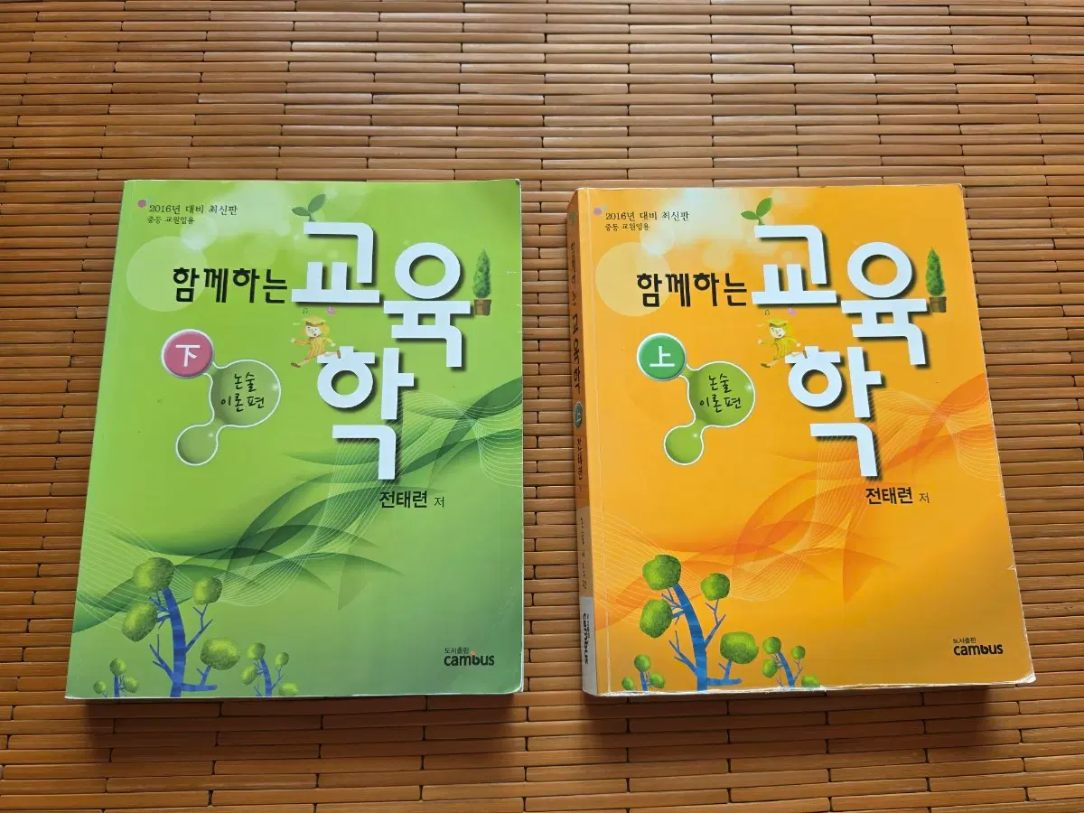 함께하는교육학 상/하 이론편 세트 전태련 저 2016년판