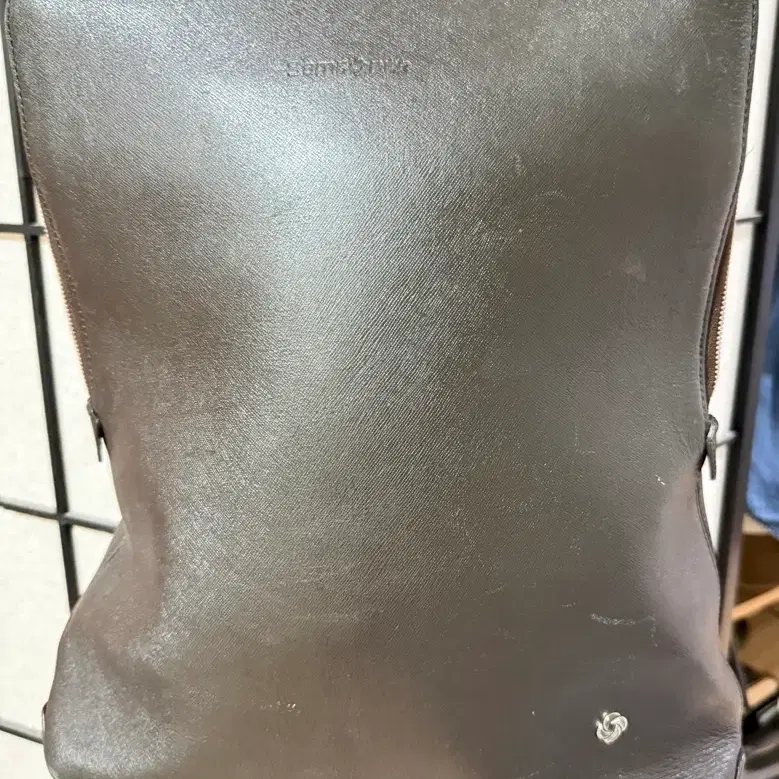 빈티지 Samsonite 사피아노 백팩 브라운