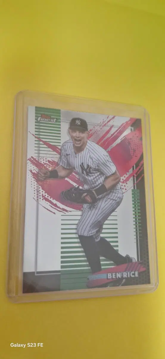 MLB 2026 양키스 벤 라이스 파이니스트 카드