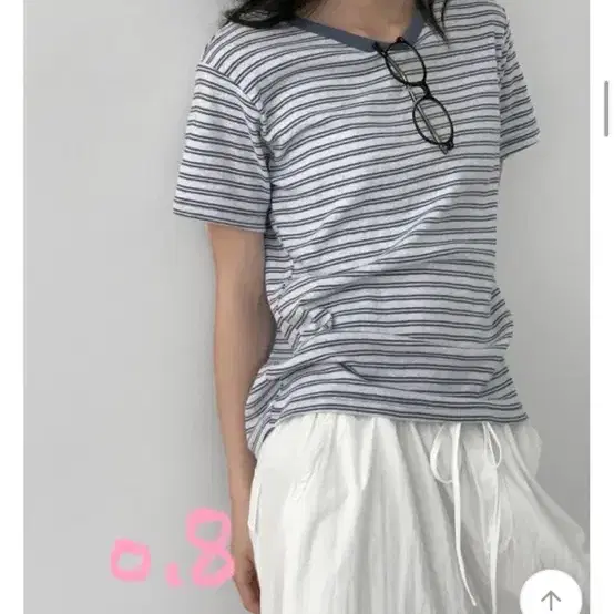 에이블리 단가라 티셔츠