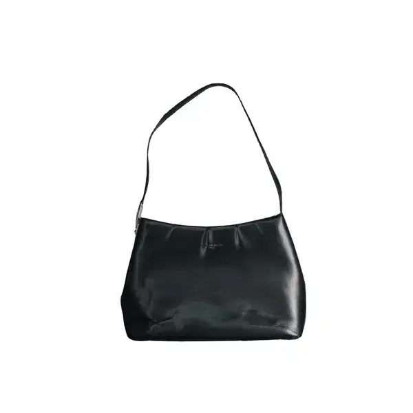 BALENCIAGA leather shoulder bag black
