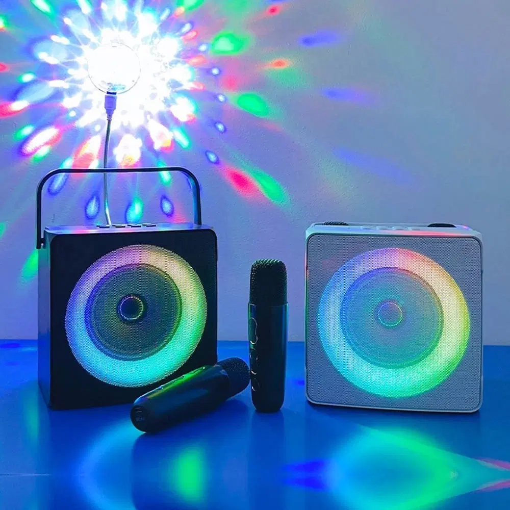 머레이 LED 레인보우 블루투스 노래방기계
