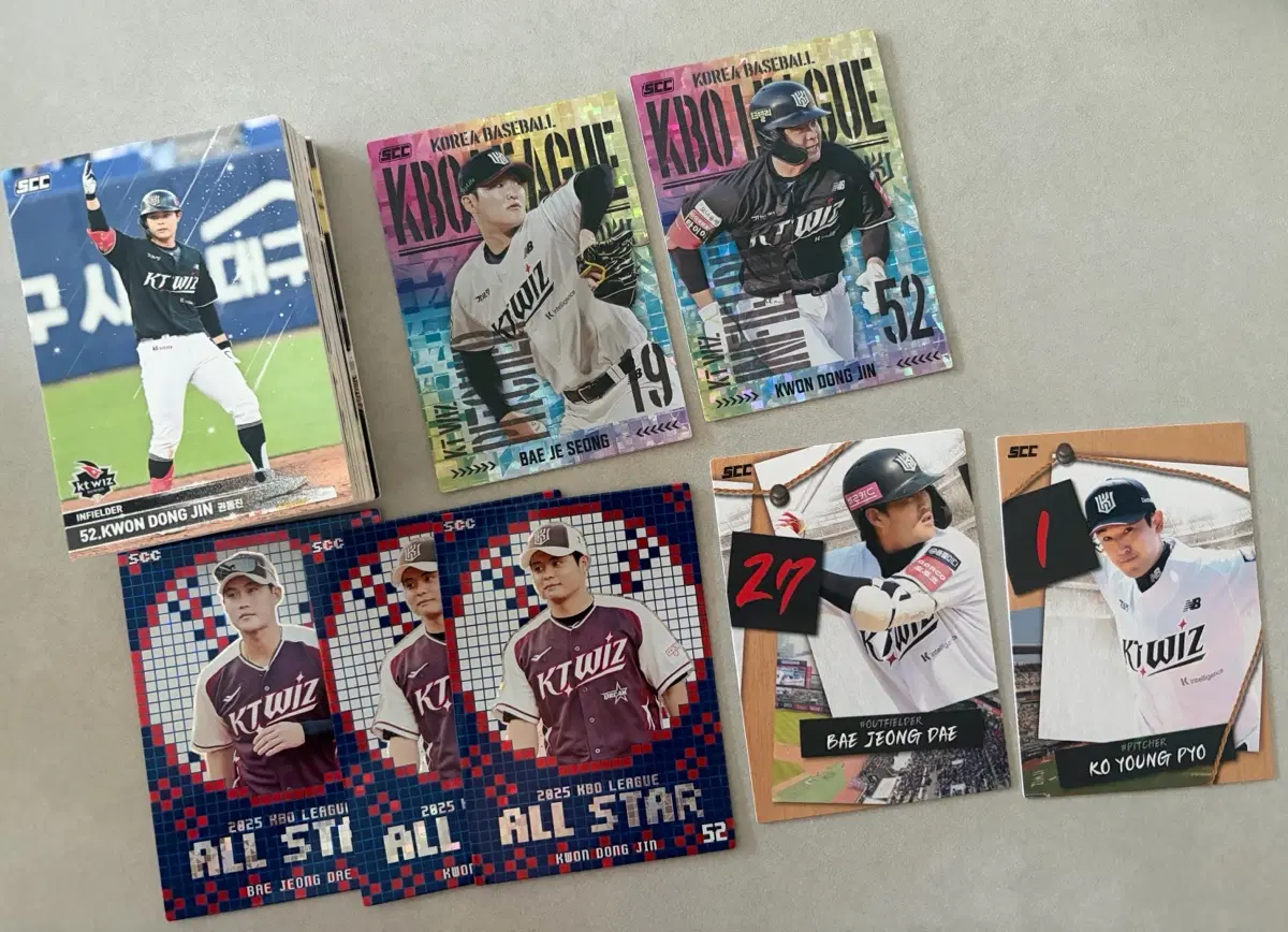 2025 KBO KT 위즈  일괄 판매합니다!