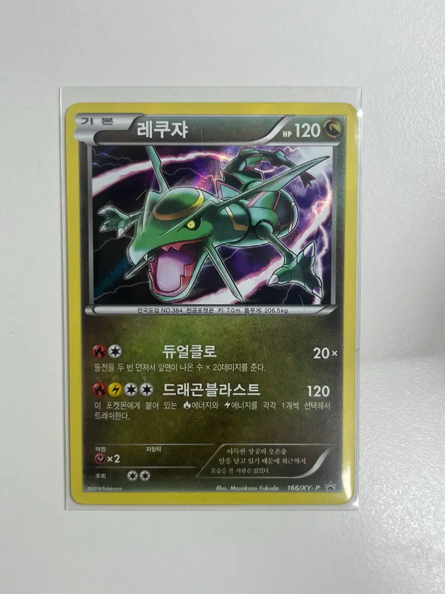 포켓몬스터 레쿠쟈 166/XY-P