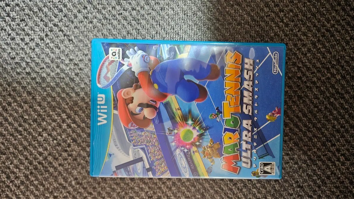 닌텐도 Wii U 마리오 테니스 울트라 스매시 일판